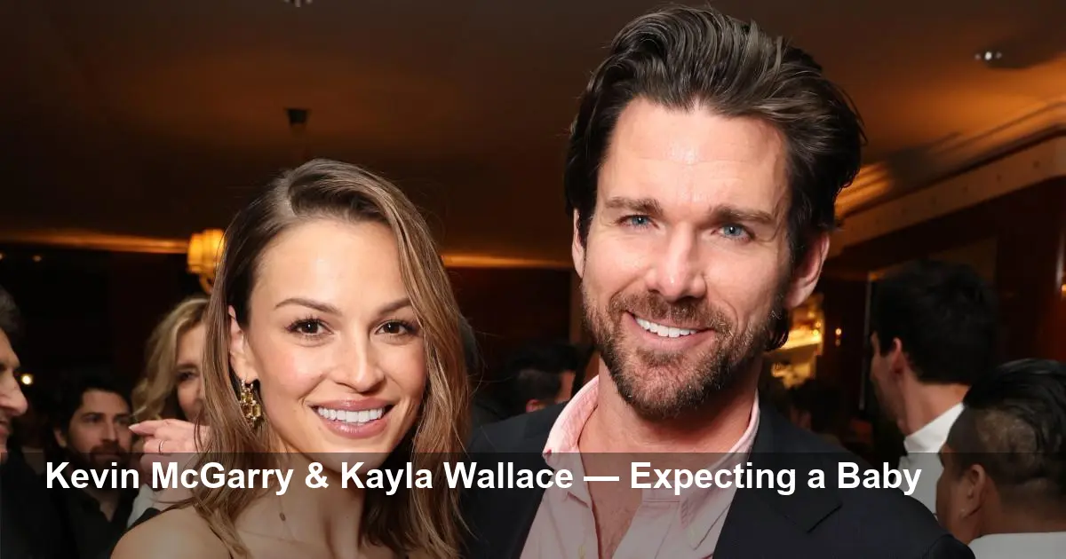 Kevin McGarry and Kayla Wallace Expect Baby — WCTH Stars