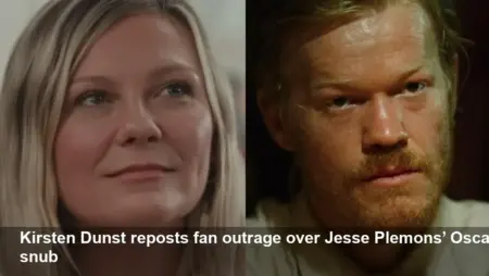 Kirsten Dunst Reacts to Jesse Plemons’ Oscar Snub