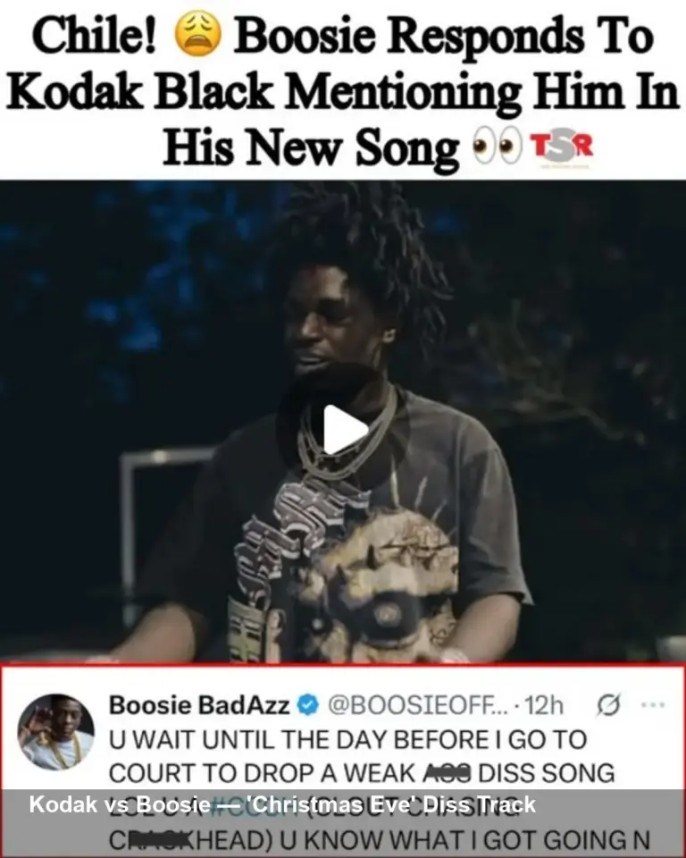 Kodak Black Disses Boosie on 'Christmas Eve'