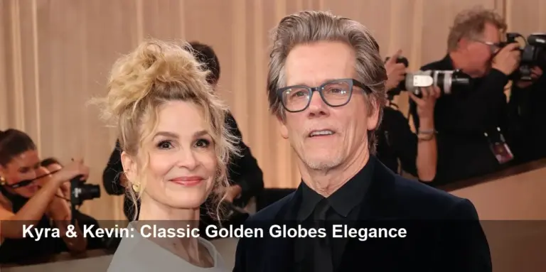 Kyra Sedgwick & Kevin Bacon Wow in Golden Globes Look
