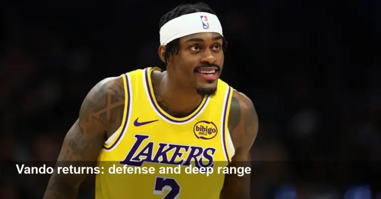 LeBron: Lakers Need Jarred Vanderbilt Back in Rotation