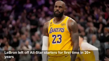 LeBron James Left Off All-Star Game Starters for First Time