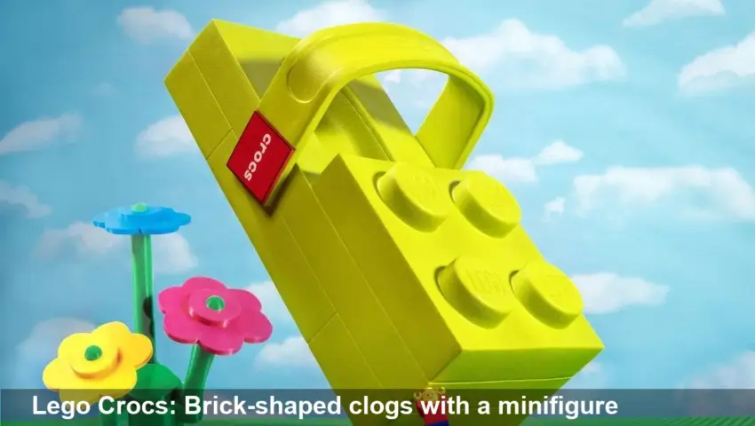 Crocs Debuts $150 Lego Crocs in Multiyear Deal This Year