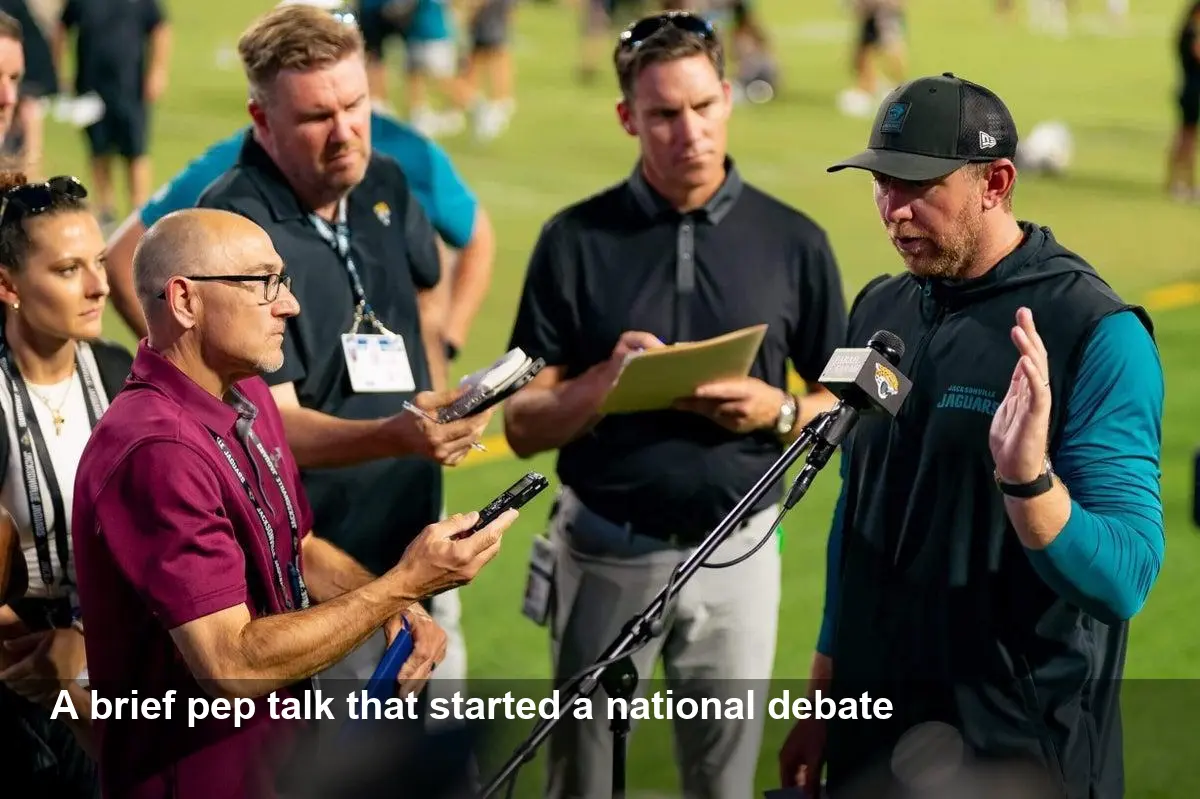 Liam Coen-Lynn Jones Moment Sparks Debate on Journalism