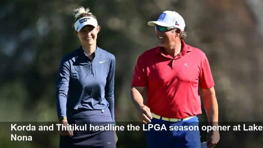 Korda, Thitikul Lead LPGA at 2026 Tournament of Champions