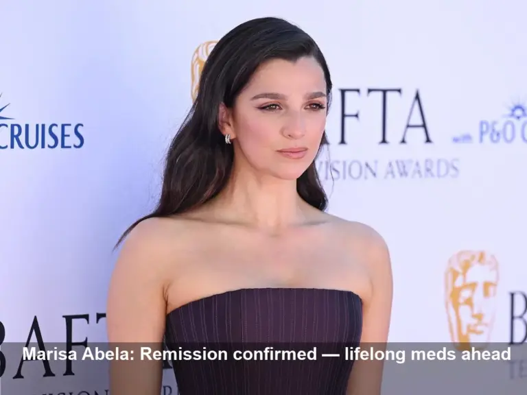 Marisa Abela in Remission but Needs Lifelong Medication