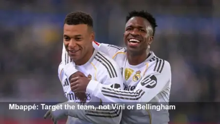 Mbappé: Fans should target team, not Vini or Bellingham