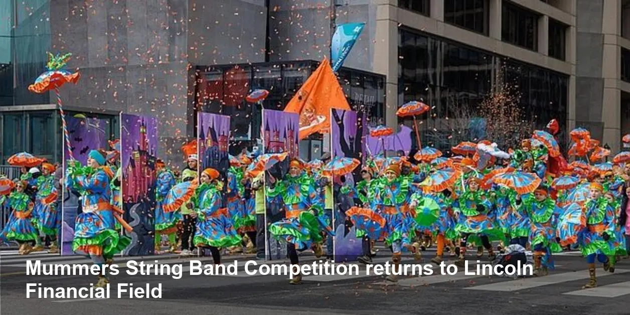 Mummers String Band Competition at Lincoln Financial Field