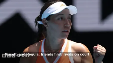 Musetti and Pegula put friendships aside to advance