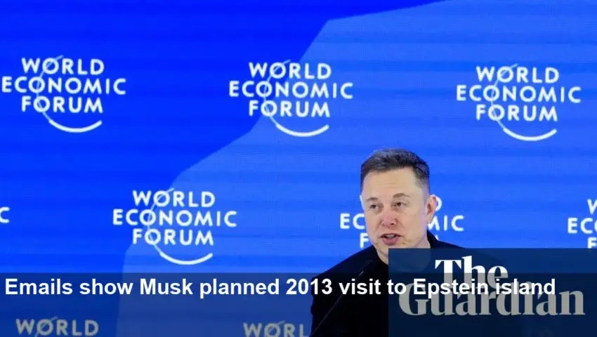 Elon Musk-Epstein Emails Show 2013 Island Plans Revealed