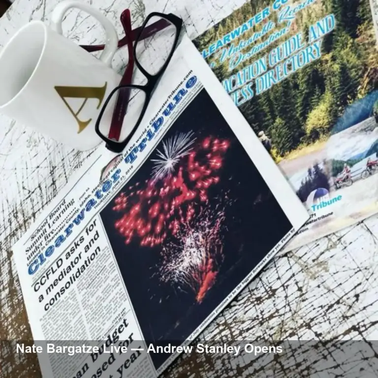 Nate Bargatze Headlines with Andrew Stanley Opening