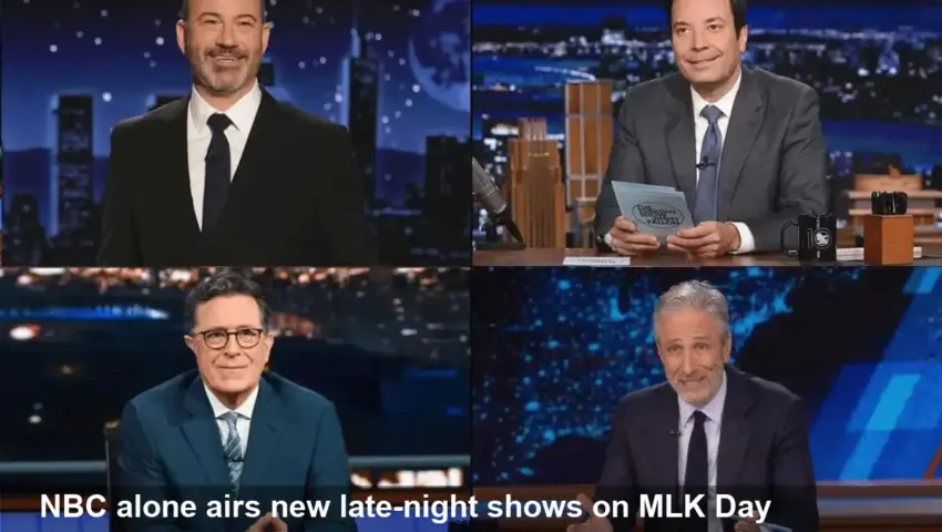 Late-Night Goes Dark for MLK Day — NBC Stays On