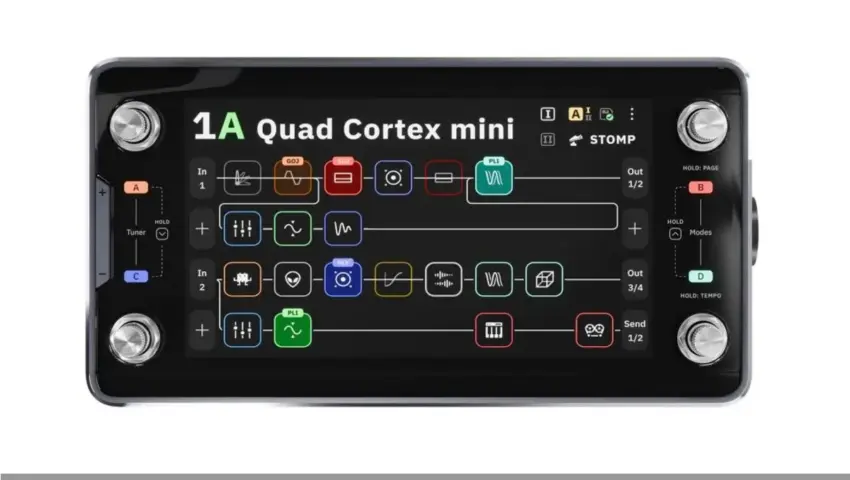 Neural DSP Quad Cortex Mini: Full Power, Smaller Footprint
