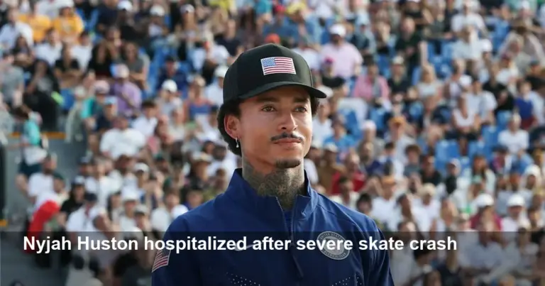 Nyjah Huston hospitalised with skull and eye fractures