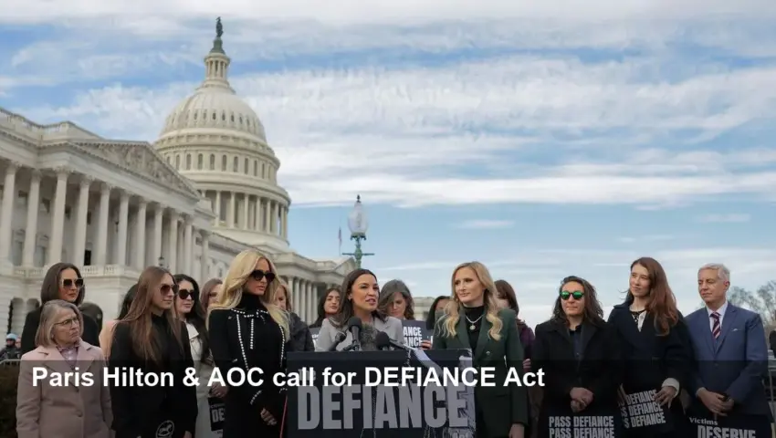 Paris Hilton Joins AOC in Push to Ban AI Porn Legislation