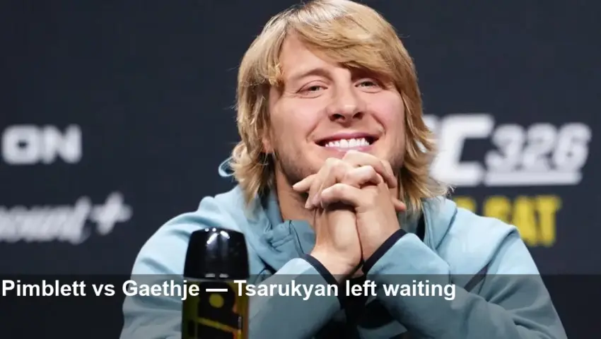 Pimblett blasts Arman Tsarukyan ahead of UFC 324 main event