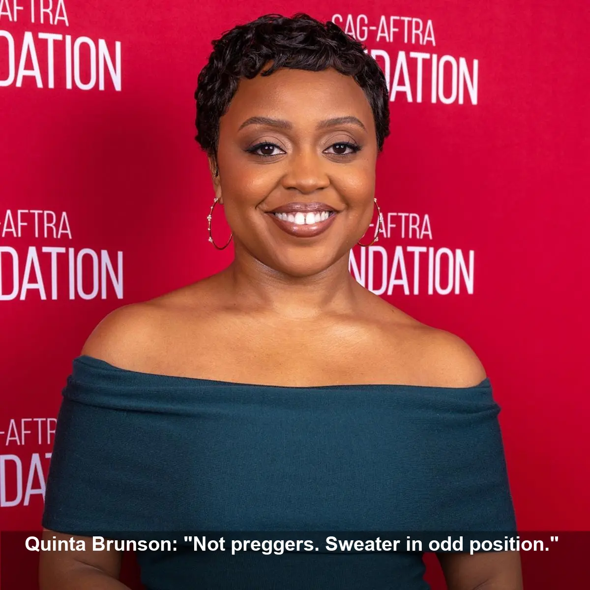 Quinta Brunson Denies Pregnancy Rumors After NYE Photo