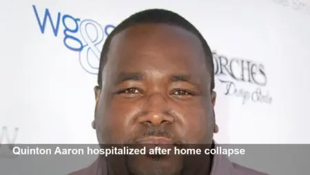 Quinton Aaron Hospitalized After Collapsing at Home