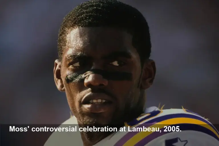 Randy Moss' Lambeau Showdown: The 2005 'Disgusting Act'