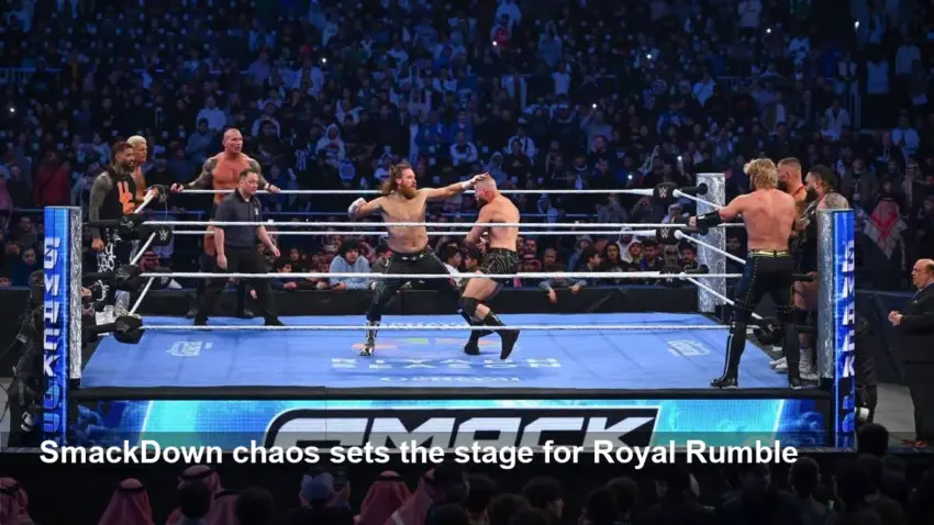 Randy Orton in chaotic SmackDown finale before Rumble