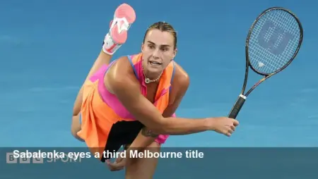 Aryna Sabalenka v Elina Svitolina — Australian Open semi