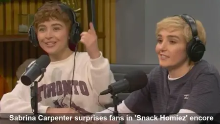 Sabrina Carpenter Surprise Cameo in Snack Homiez Encore