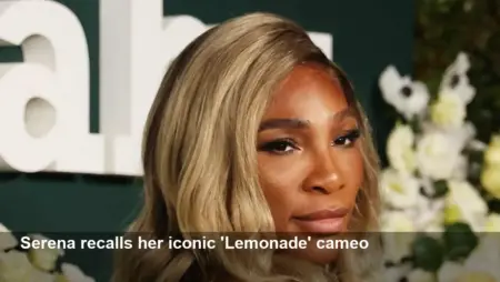 Serena Williams references ‘Lemonade’ video for girls’ night