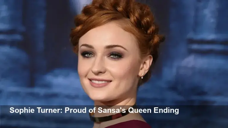 Sophie Turner: One of Few Happy with Sansa's Ending