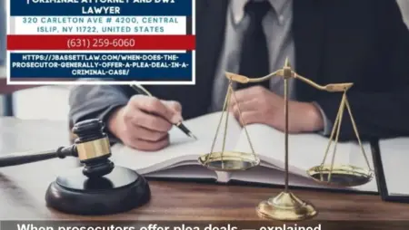 When Prosecutors Offer Plea Deals — Criminal Lawyer