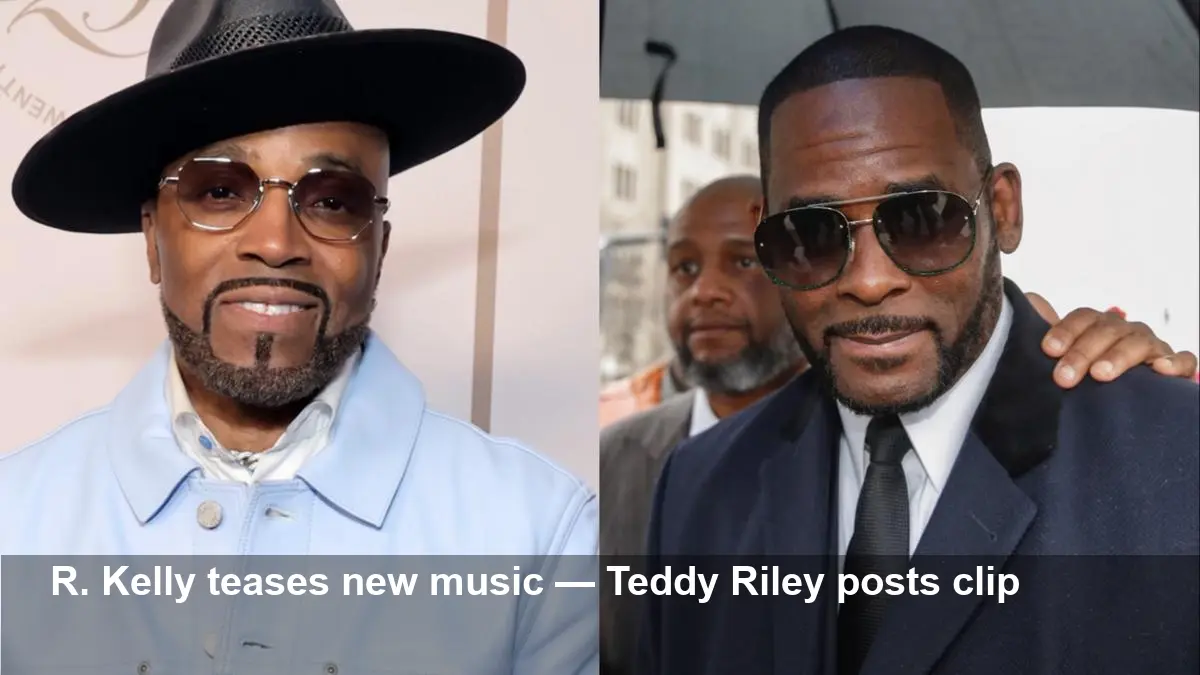 Teddy Riley Posts R. Kelly Singing Chris Brown’s Hit