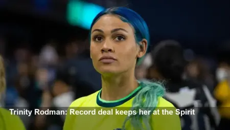 Trinity Rodman inks record three-year Spirit deal, stays