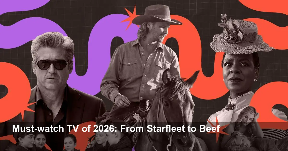 TV Shows to Watch in 2026: Starfleet, Scrubs, Beef