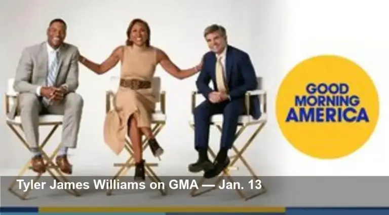 Tyler James Williams to Visit GMA and GMA3 on Jan. 13