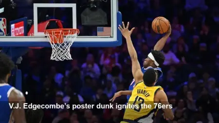 V.J. Edgecombe Wows with Poster Dunk; Won’t Enter Contest