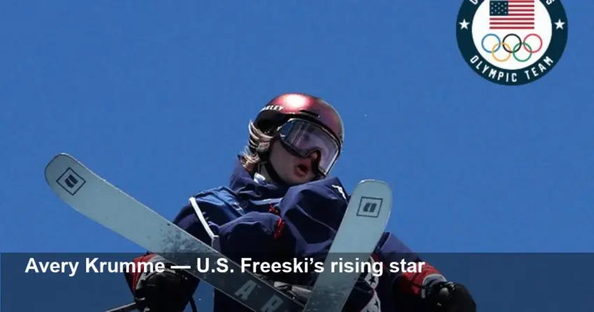 Avery Krumme Joins Team USA, Eyes Milano Cortina 2026