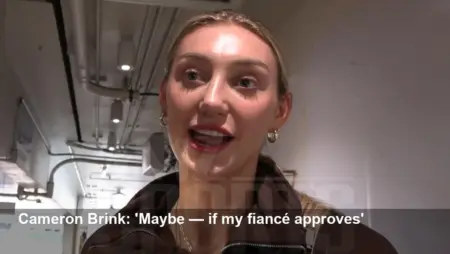 Cameron Brink Might Pose for Playboy — If Fiancé Agrees