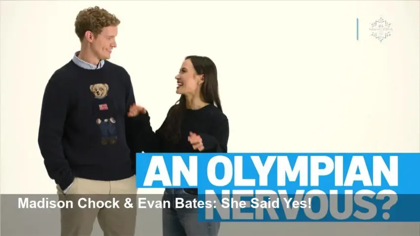 Madison Chock and Evan Bates: She Said Yes at Proposal