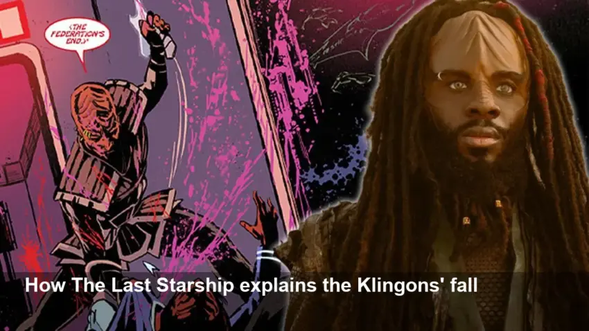Comic Reveals Klingons' Dark History After The Burn