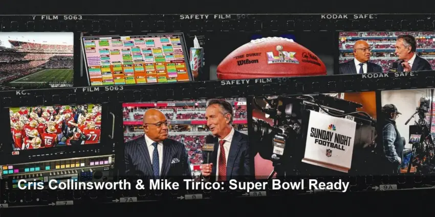 Cris Collinsworth Readies for Super Bowl 60 Broadcast