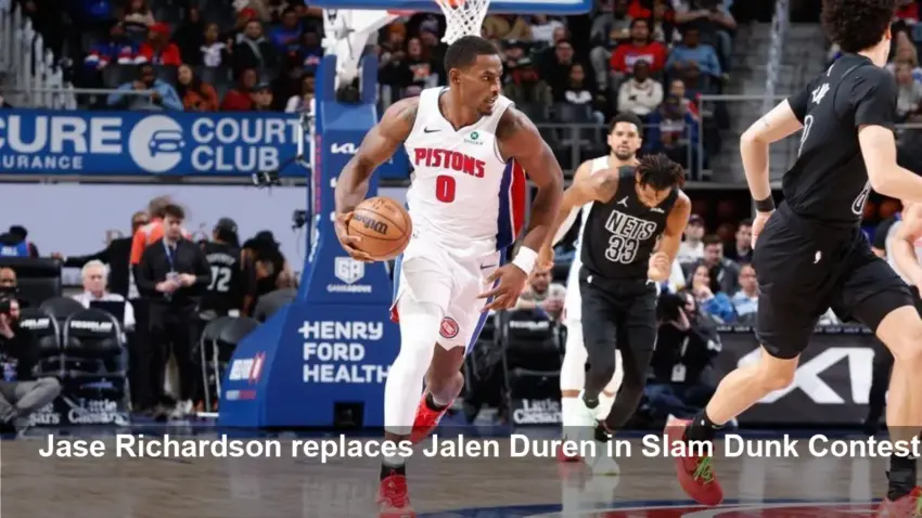 Jalen Duren Out; Jase Richardson Enters Dunk Contest
