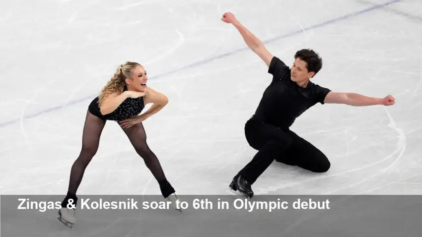 Zingas & Kolesnik Rise to 6th in Rhythm Dance Debut