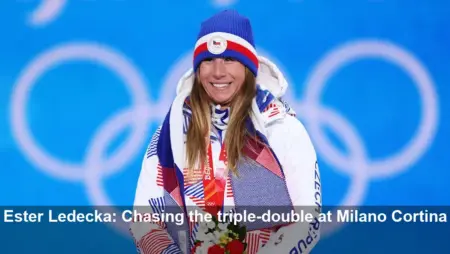 Ester Ledecka Chases Triple-Double in Milano Cortina