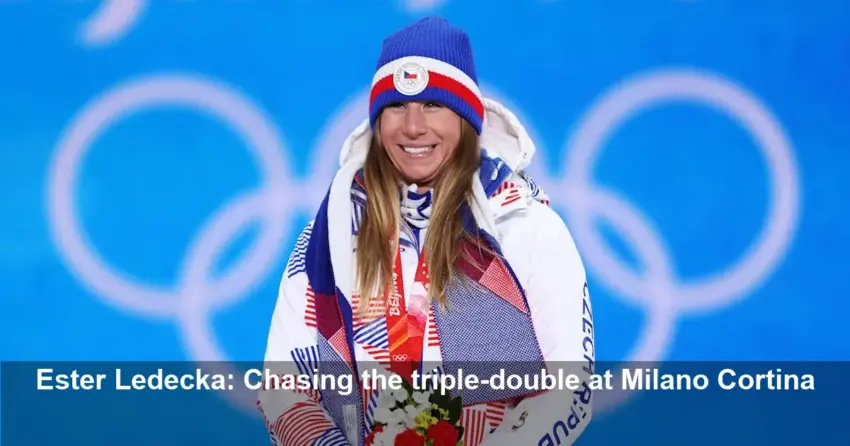 Ester Ledecka Chases Triple-Double in Milano Cortina