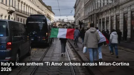 Italy’s Classic ‘Ti Amo’ Chosen as Official 2026 Olympics Song