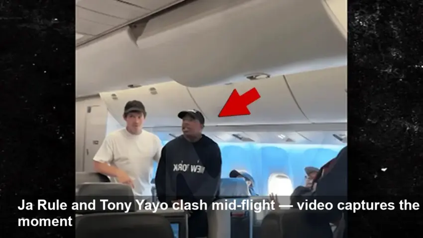 Ja Rule vs Tony Yayo: Midair Argument Caught on Video