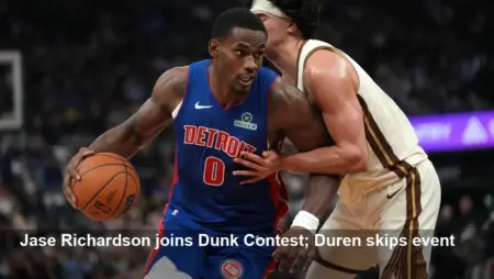Jase Richardson, Keshad Johnson Headline Dunk Contest