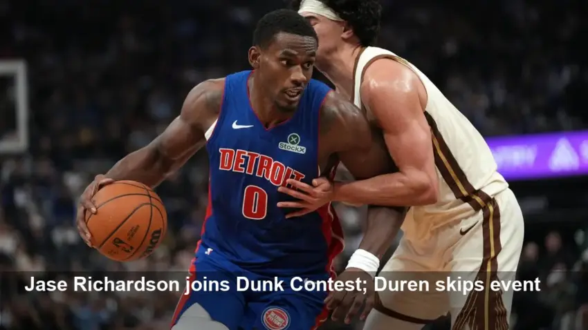 Jase Richardson, Keshad Johnson Headline Dunk Contest