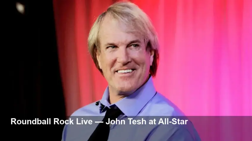John Tesh to Perform 'Roundball Rock' Live at All-Star