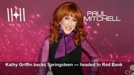 Kathy Griffin Backs Springsteen’s Anti-ICE Stance in NJ