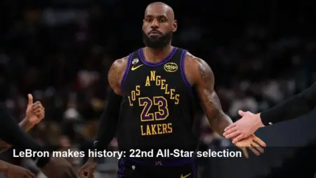 LeBron earns record 22nd consecutive NBA All-Star nod